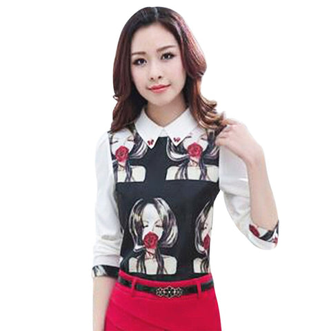 White Casual top For women