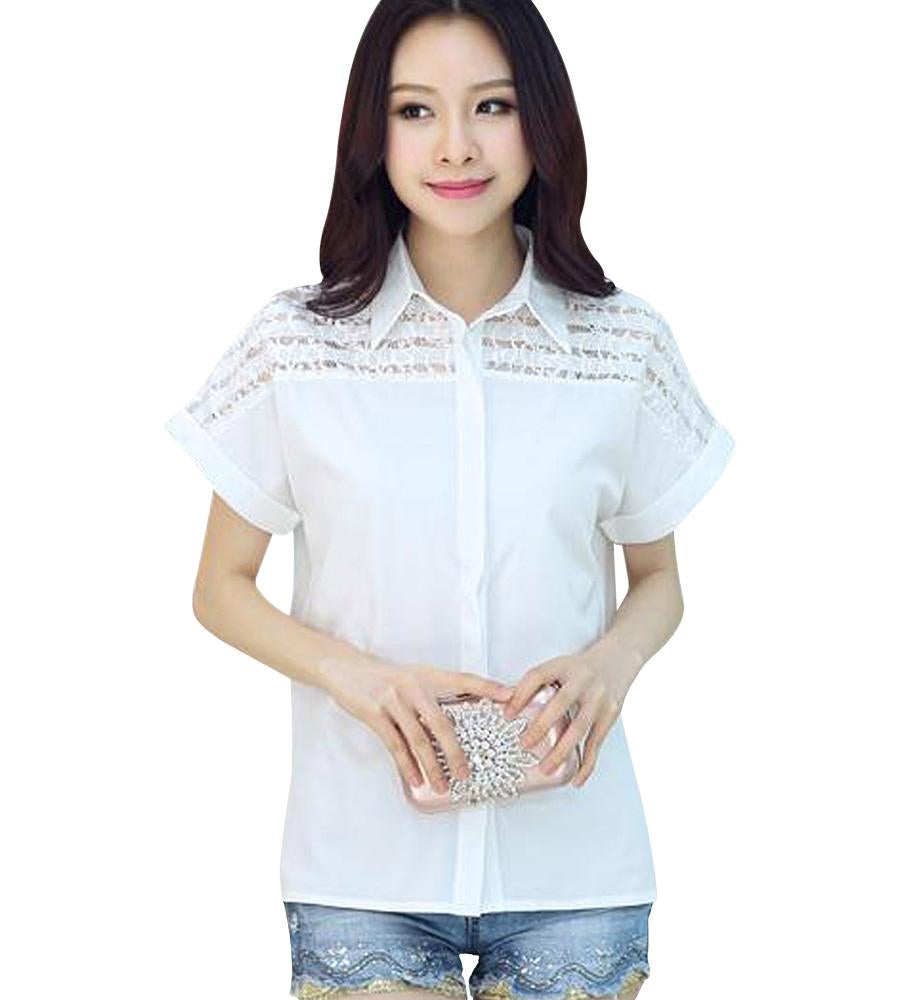 Casual White top For women