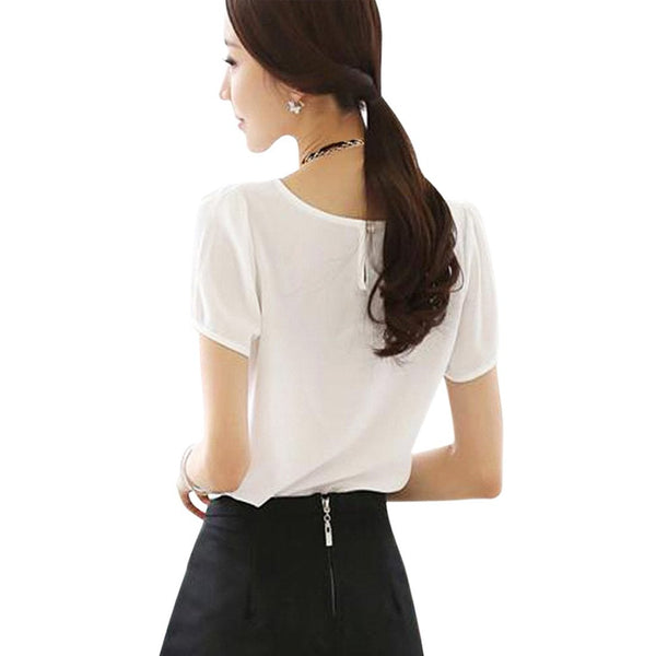 Casual White top For women