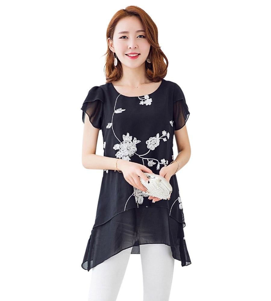 Casual Black top For women