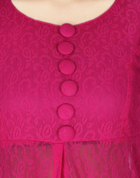 Net Women's Kurti Casual kurti.