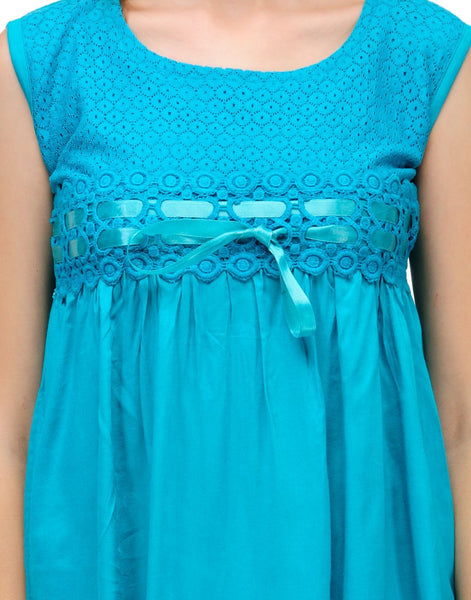 Women's Blue casual Top