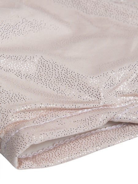 Black and White With Sparkling Glitter Sequin Women Fashion Reusable Face Mask (Pack of 2)