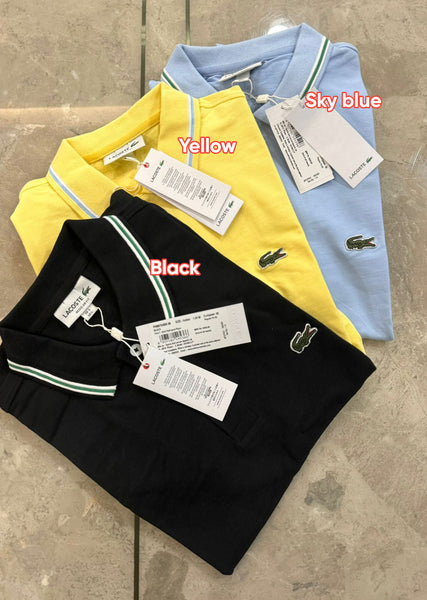 Premium Polo T-Shirt Collection  Classic Crocodile Logo Style