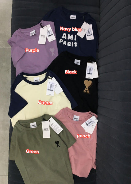 Premium  Heart Logo  T-Shirt Collection For Women