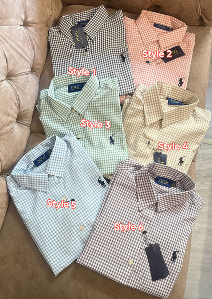 Premium Polo Check Women Shirts  Classic Casual Collection