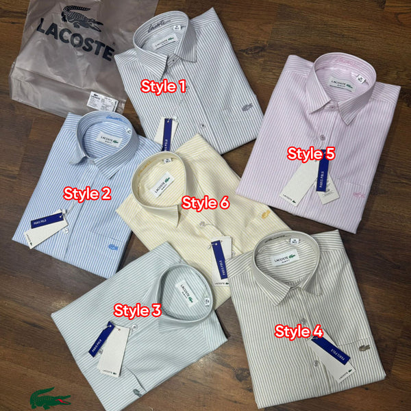 Men’s Classic  Striped Cotton Shirt