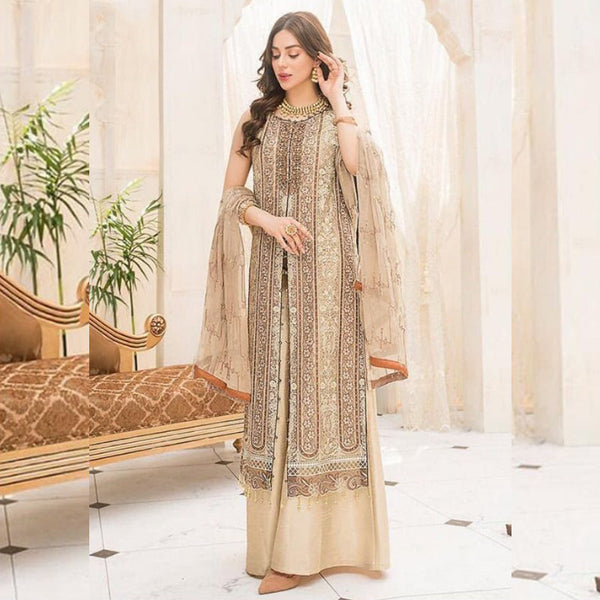 {Semi Stitched} Beautiful Pakistani Georgette suit.