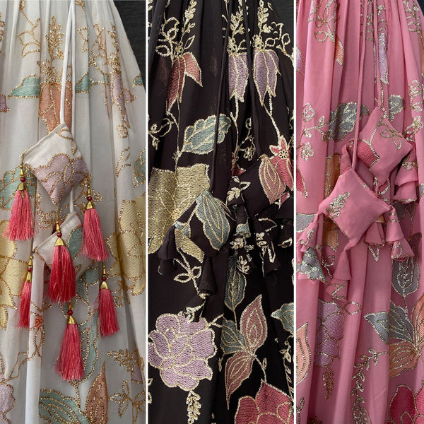 {Fully stitched} Beautifull Fancy Top with lehenga {Two Piece}