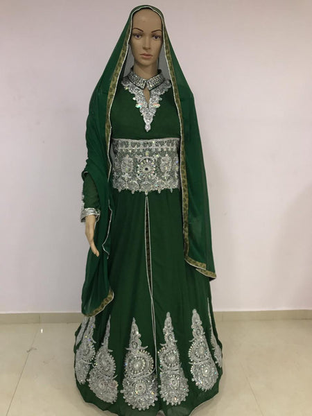 BEAUTIFULL REAL GEORGETTE WITH  HEAVY EMBROIDERY WORK