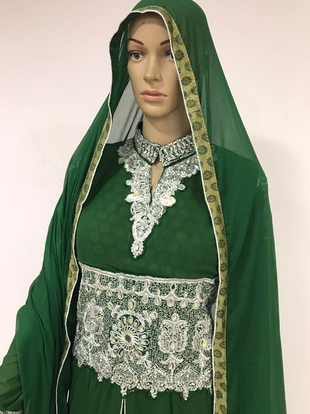 BEAUTIFULL REAL GEORGETTE WITH  HEAVY EMBROIDERY WORK