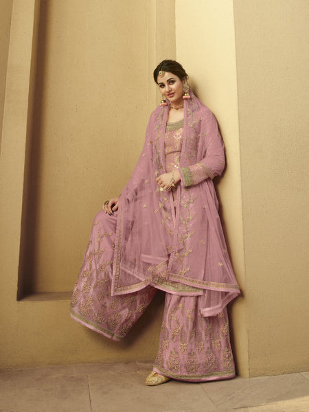 {Semi-Stitched} Beautifull Jacquard Silk and Back plain With Santoon Inner Suit