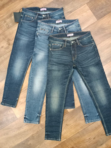 Premium Embroidery Denim Jeans For Men