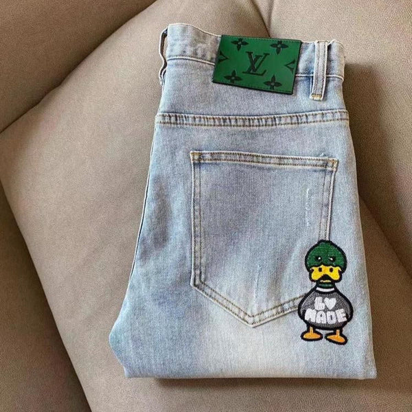 Premium Light Blue Denim Jeans For Men