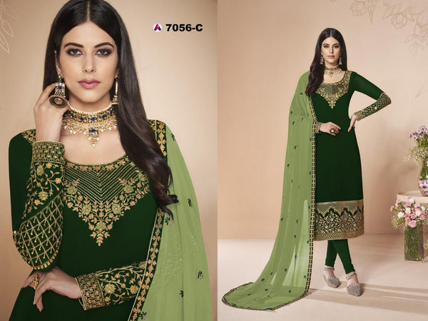 BEAUTIFUL HEAVY FAUX GEORGETTE SUIT