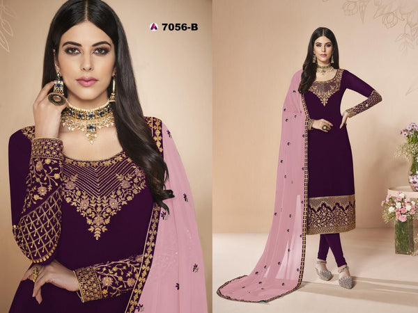 BEAUTIFUL HEAVY FAUX GEORGETTE SUIT