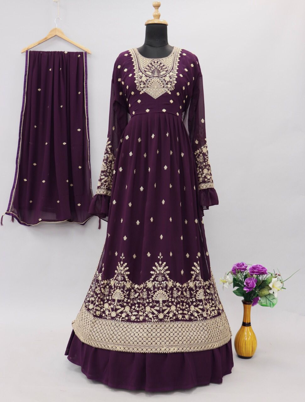 BEAUTIFUL HEAVY FAUX GEORGETTE SUIT
