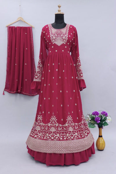 BEAUTIFUL HEAVY FAUX GEORGETTE SUIT
