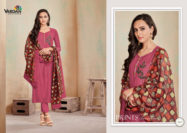 BEAUTIFUL JAM COTTON EMROIDERY SUIT