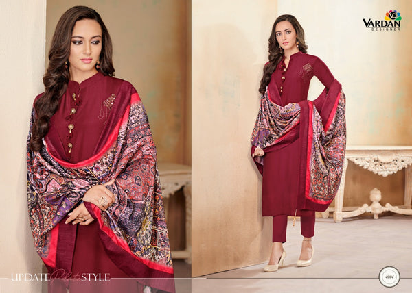 BEAUTIFUL JAM COTTON EMROIDERY SUIT