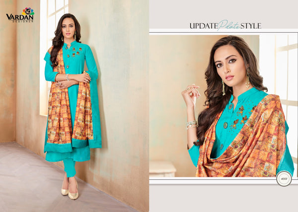 BEAUTIFUL JAM COTTON EMROIDERY SUIT