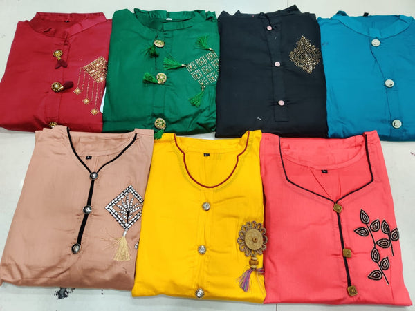 BEAUTIFUL JAM COTTON EMROIDERY SUIT