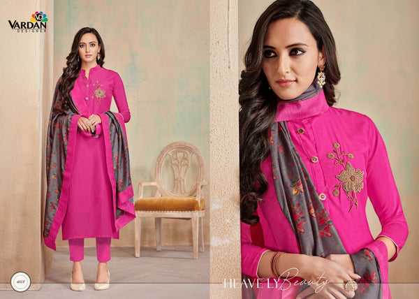 BEAUTIFUL JAM COTTON EMROIDERY SUIT