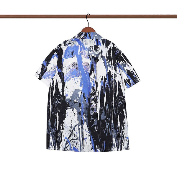 Paint-Splatter Bowling Shirt