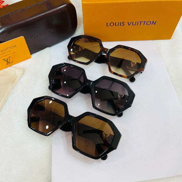 Monogram Fitted Arms Sunglasses Women