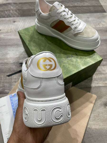 Premium Print White Sneakers