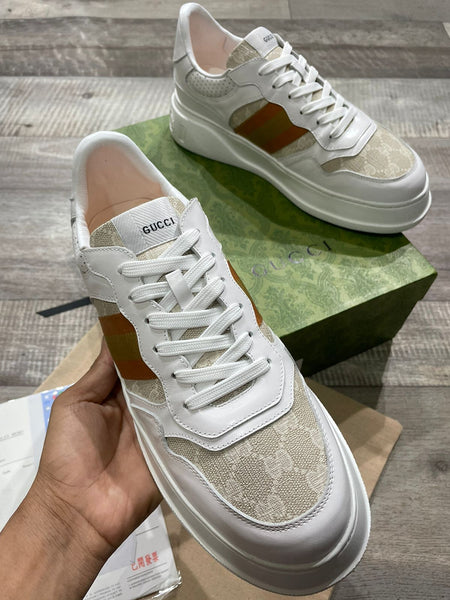 Premium Print White Sneakers