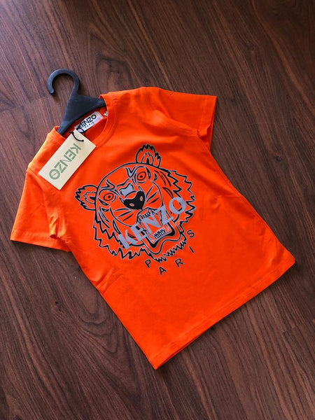Latest Lion Print Round Neck T shirt