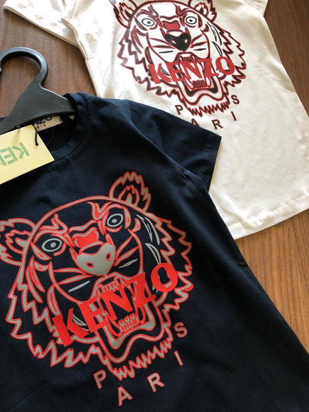 Latest Lion Print Round Neck T shirt