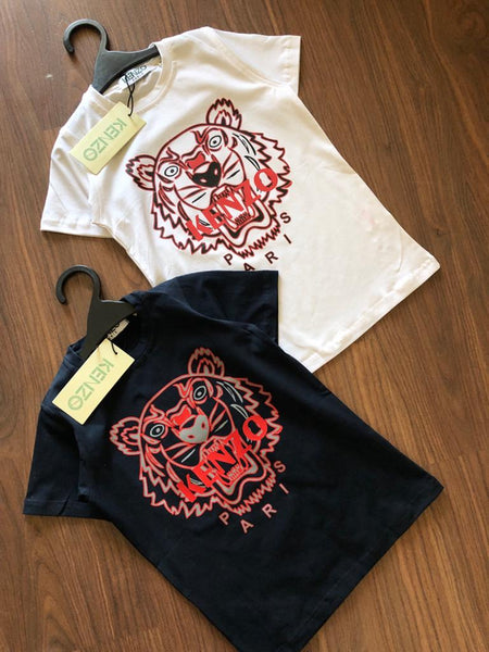 Latest Lion Print Round Neck T shirt