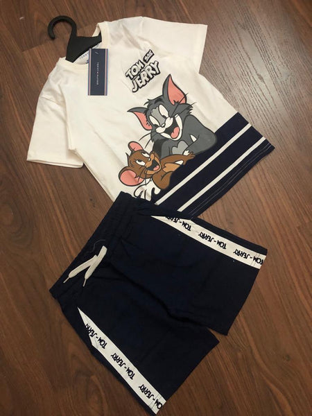 Tom And Jerry Print Cord Set For Kids