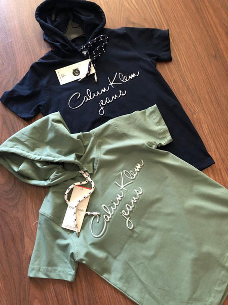 Stylish Words Print Hoodie Tee