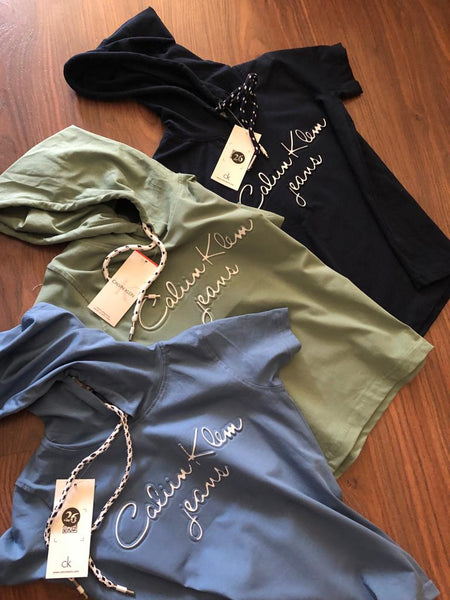 Stylish Words Print Hoodie Tee