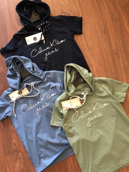 Stylish Words Print Hoodie Tee