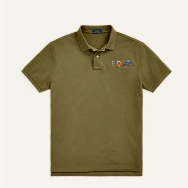 Men Custom Slim Fit Mesh Polo  T-Shirt