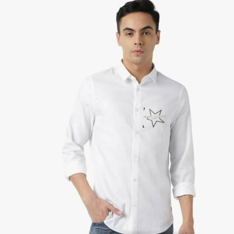 Imported Branded Regular Logo  Shirt