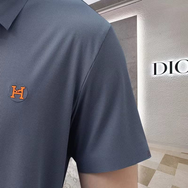 Branded Embroidered  Half Sleeve Formal Shirt