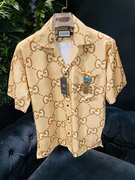 Premium Drop Shoulder Cuban Collar Shirt