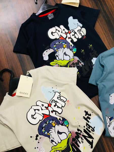 Premium Donal Duck Graphic Print T-shirt