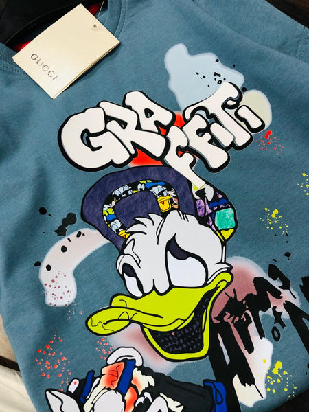 Premium Donal Duck Graphic Print T-shirt