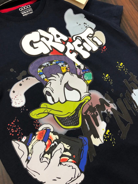 Premium Donal Duck Graphic Print T-shirt
