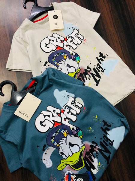 Premium Donal Duck Graphic Print T-shirt