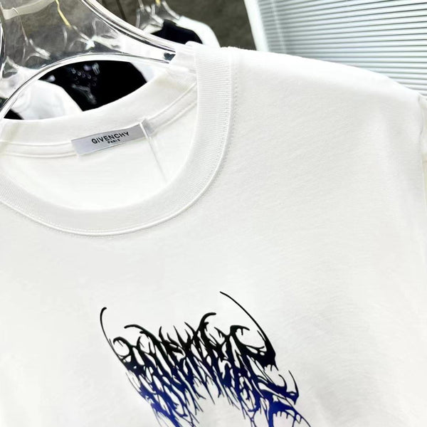 Branded Thorns Print Drop Shoulder  Tee