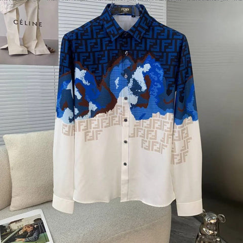 Superb Print Work Shirt For Men