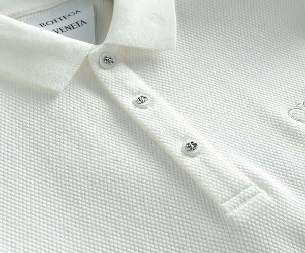 Luxury Regular  Fit  Signature Logo- Embroidered  Polo T-shirt