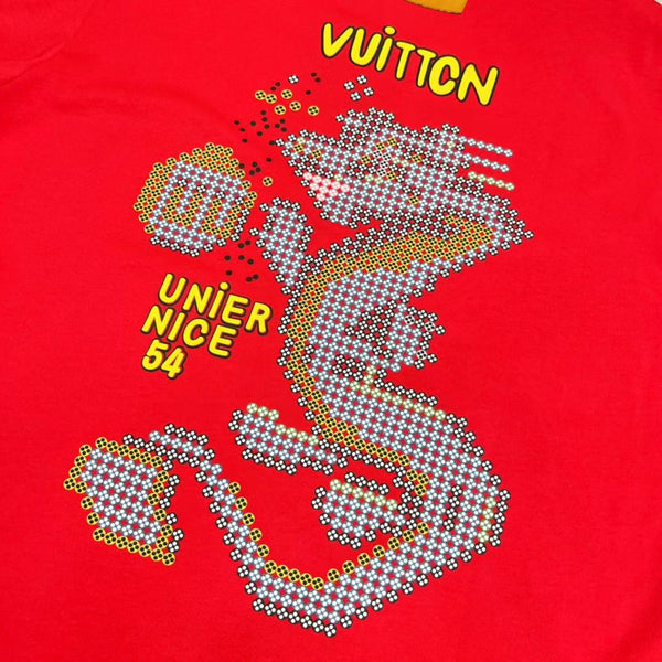 Premium  Pixel Design  Dragon Drop Shoulder T-shit